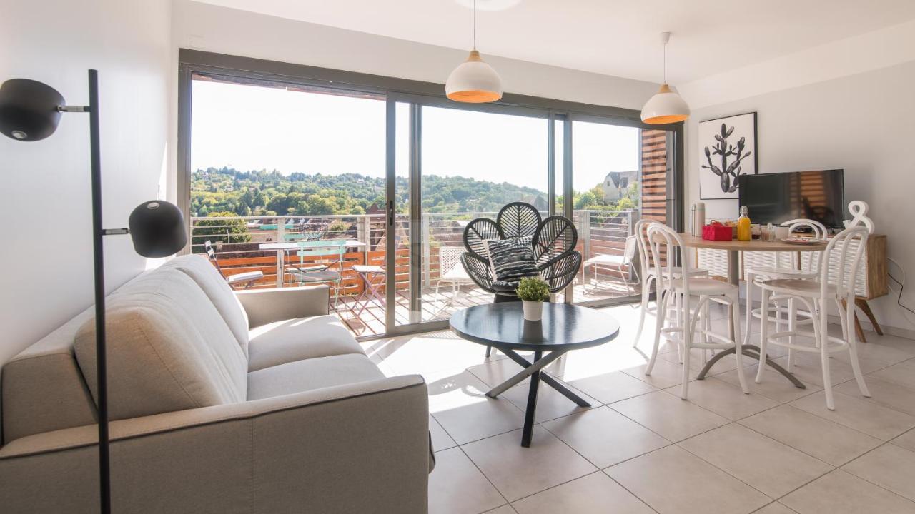 Le Coquet Avec Balcon Terrasse Et Parking Prive Apartment Sarlat-la-Caneda Exterior photo